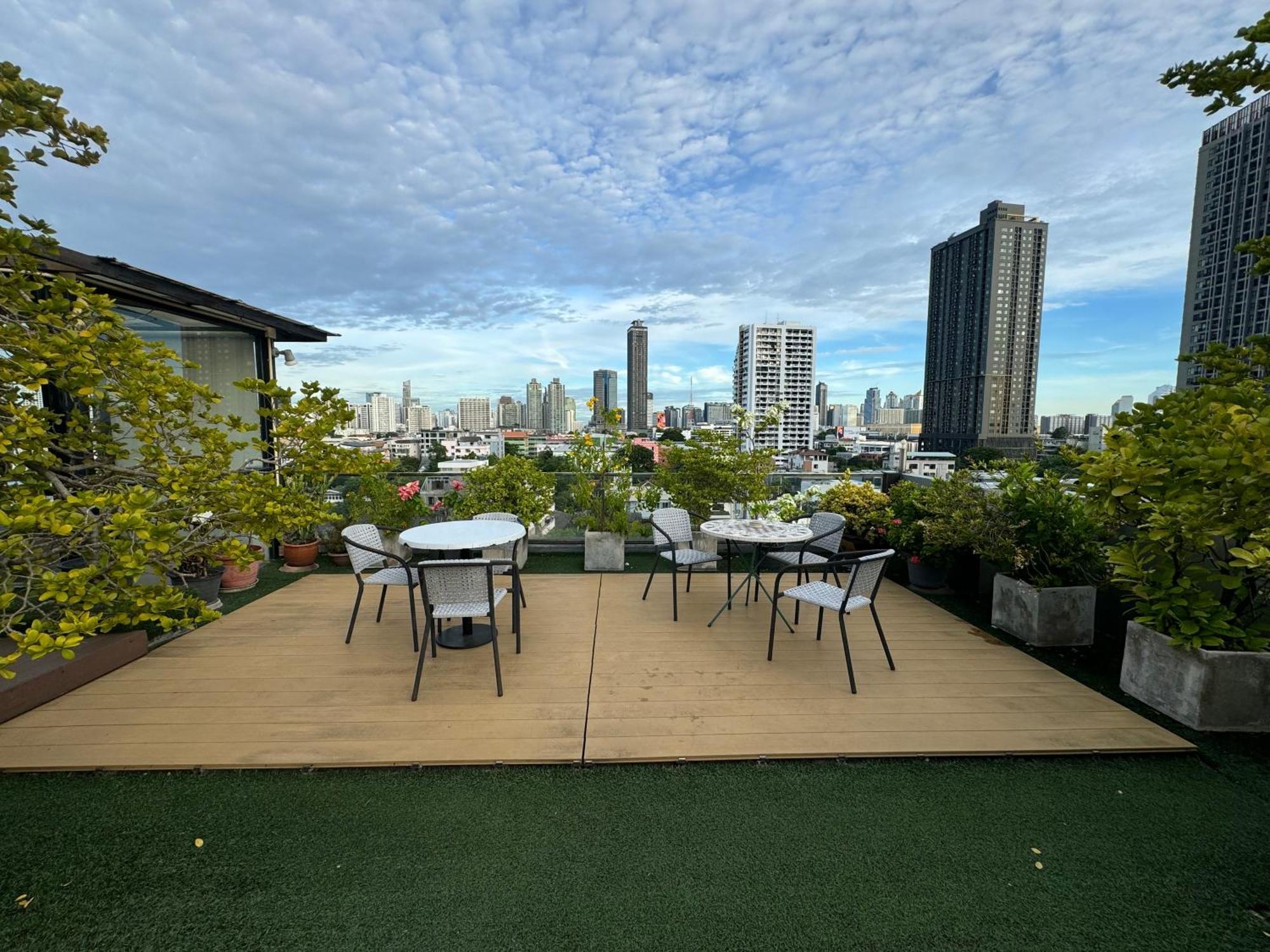W8 Condo, Top Floor Luxe 3 Bedroom Penthouse, Hip Central Bangkok Area, 5 Mins From Thonglo Bts Station Buitenkant foto